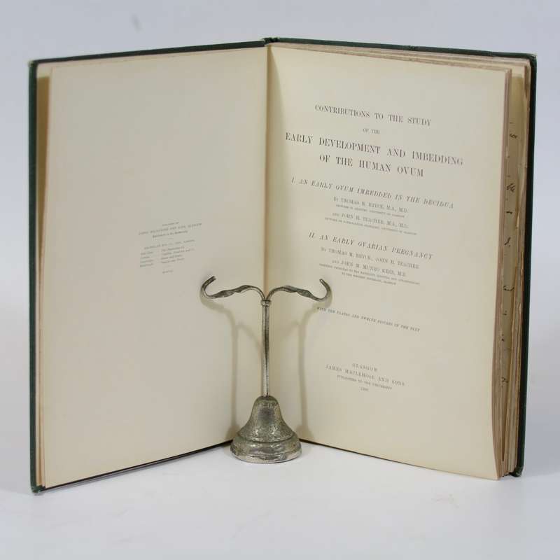 Contributions to the Study of the Early Development and Imbedding of the Human Ovum. I. An Early ...