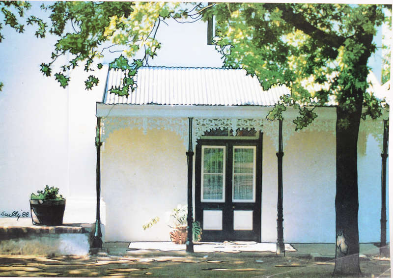 Stellenbosch - Six Photo-Drawing Lithographs - Scully, Larry