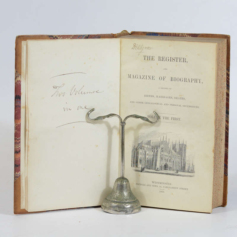 The Register and Magazine of Biography. - None specified