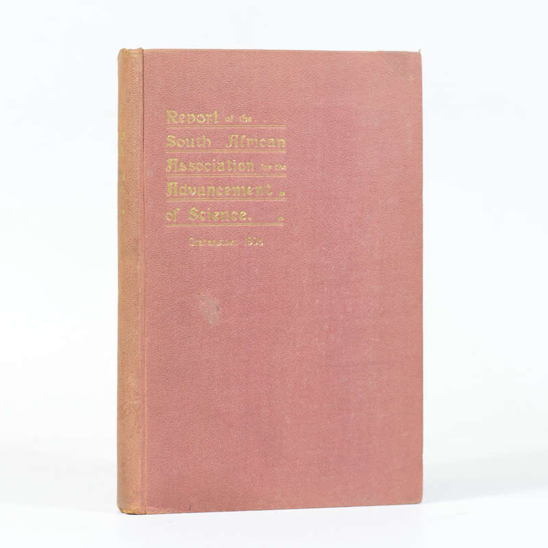 Report of the South African Association for the Advancement of Science. - Schonland, S (Chairman ...
