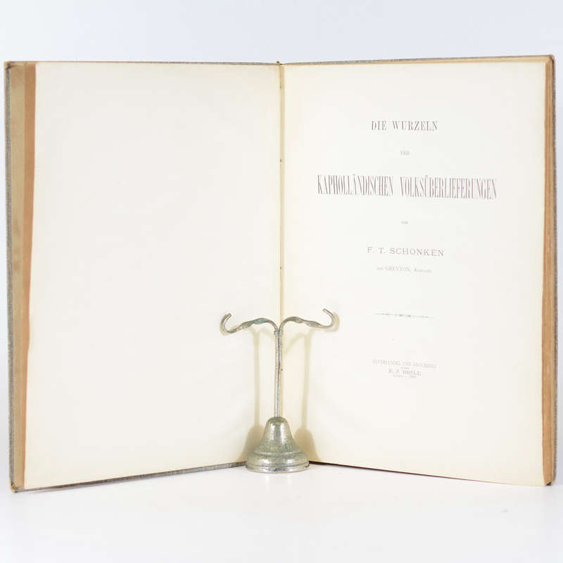 Die Wurzeln der Kaphollandischen Volksuberlieferungen - Schonken, F.T.