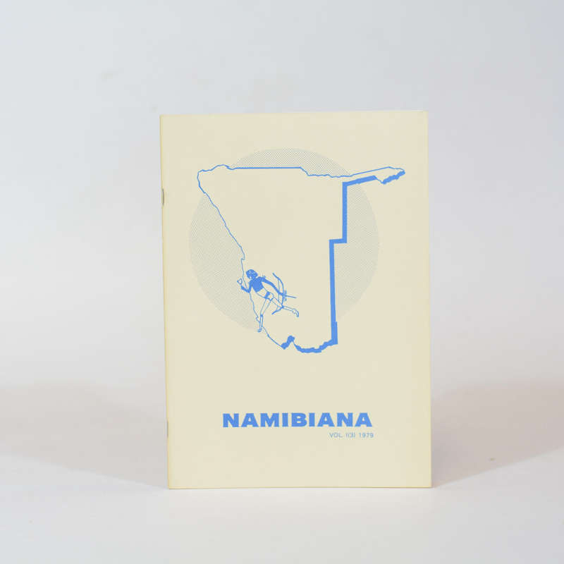 Namibiana. Communications of the ethno-Historical Study Group. Vol I (3) - SWA Scientific Society