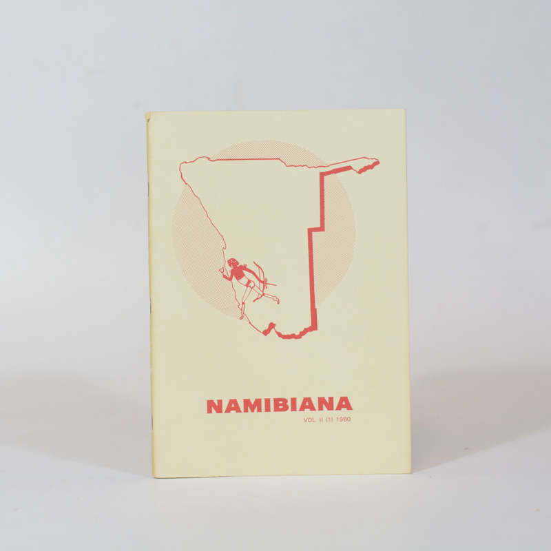 Namibiana. Communications of the ethno-Historical Study Group. Vol II (1) - SWA Scientific Society