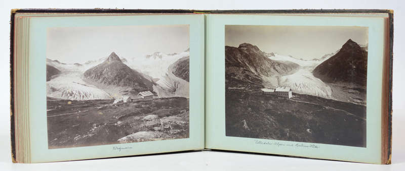 Reise-Erinnerungen - 19th Century Photograph Album - Photographs of the Alps, Germany and Tyrol... -