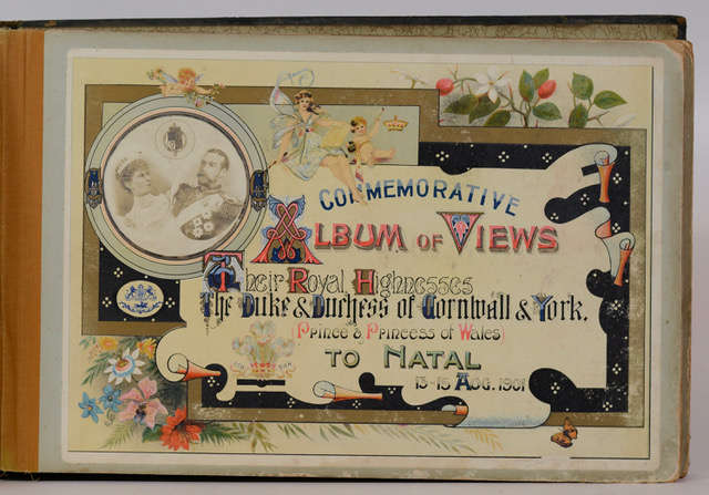 Commemorative Album of Views. The Royal Highness The Duke & Dutchess of Cornwall & York, (Prince ...