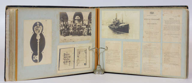 Commemorative Album of Views. The Royal Highness The Duke & Dutchess of Cornwall & York, (Prince ...