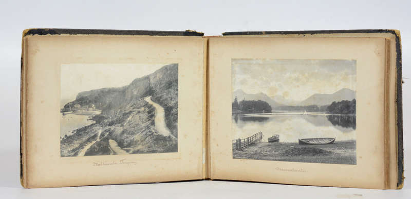 Late 19th Century Photo Album of Devon, Scotland, Paris  and Brussels -
