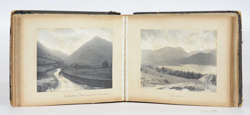 Late 19th Century Photo Album of Devon, Scotland, Paris  and Brussels -