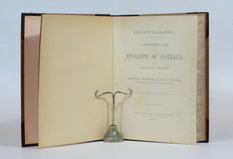 Eucalyptographia. A Descriptive Atlas of the Eucalypts of Australia and the Adjoining Islands.