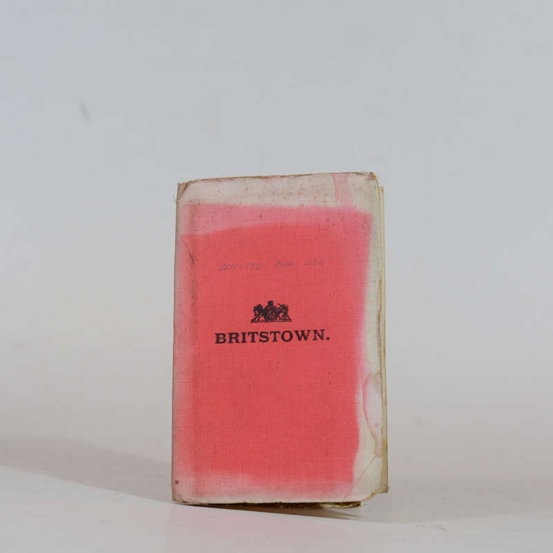 Britstown - Folding Map -