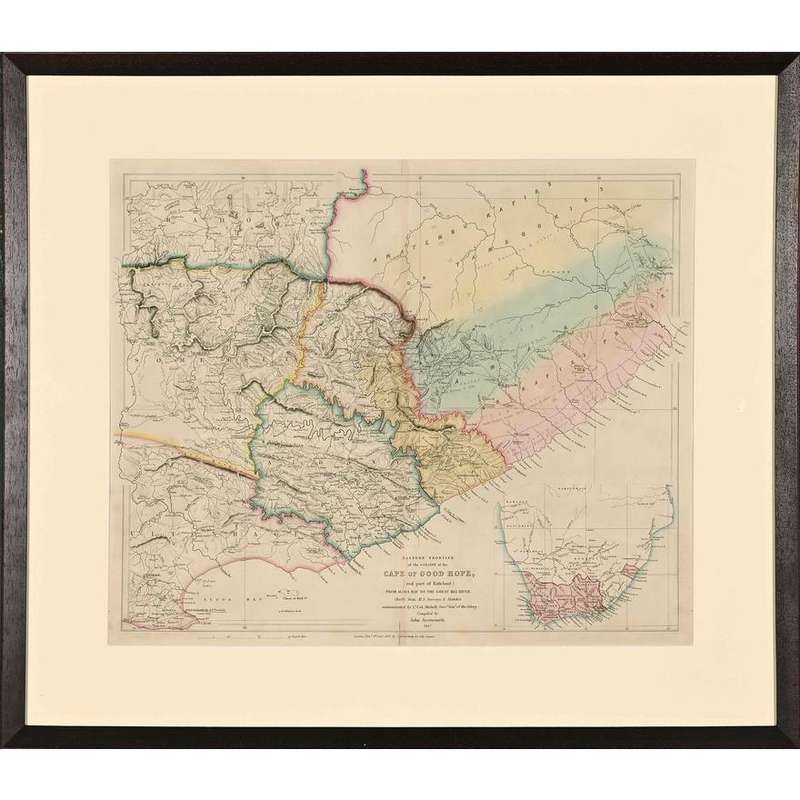 Eastern Frontier of the Colony of the Cape of Good Hope... - Arrowsmith, John