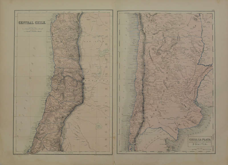 Central Chile and Chili, La Plata or the Argentine Republic & Bolivia -