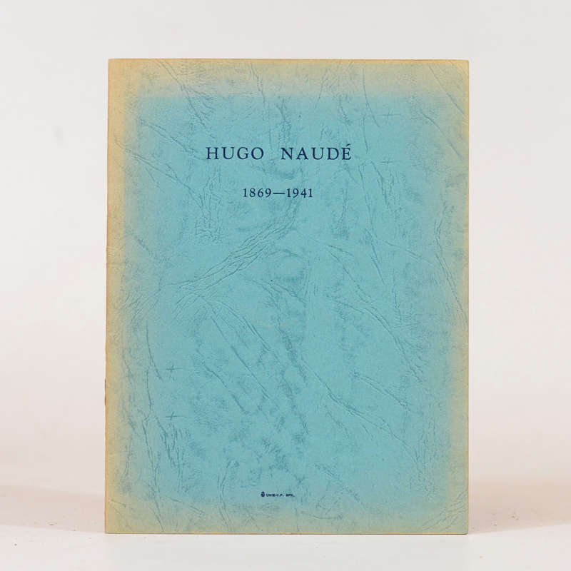 Hugo Naude 1869 - 1941 - None identified