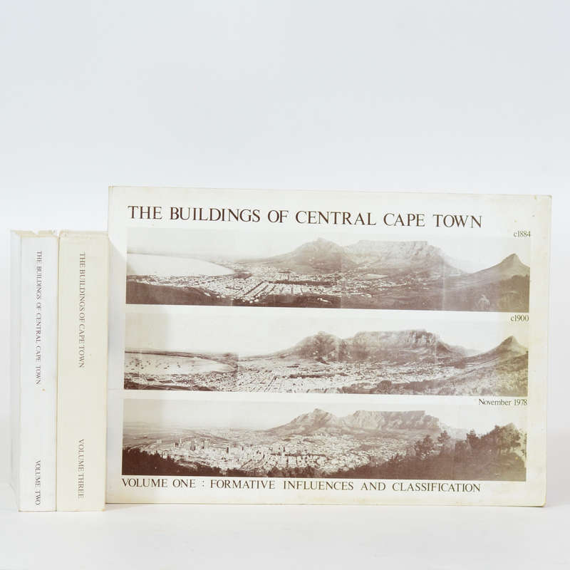 The Buildings of Central Cape Town. 3 Volumes. - Rennie, John