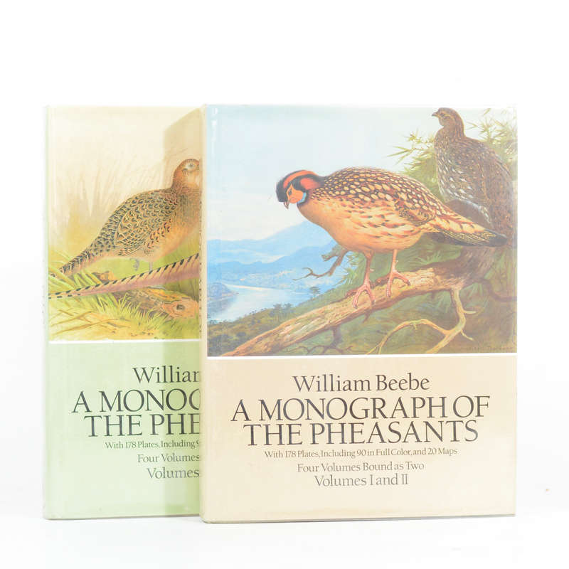 Monograph of the Pheasants (Four volumes bound as two) - Beebe, William