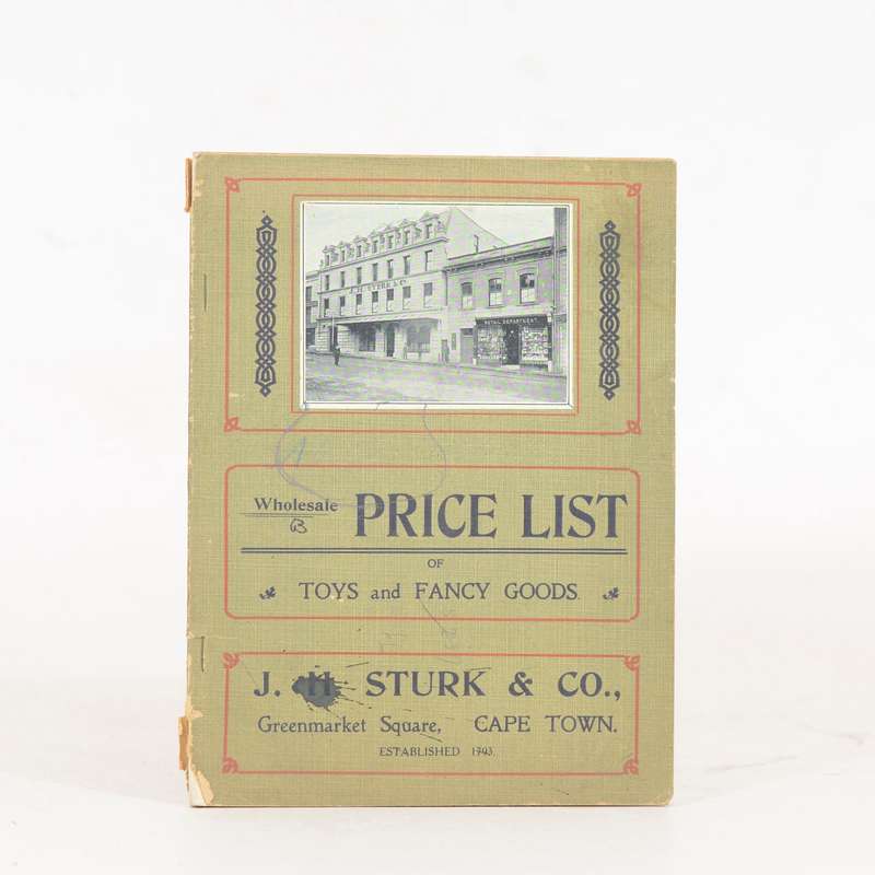Toy Catalogue, J H Sturk & Co. - Sturk, J H