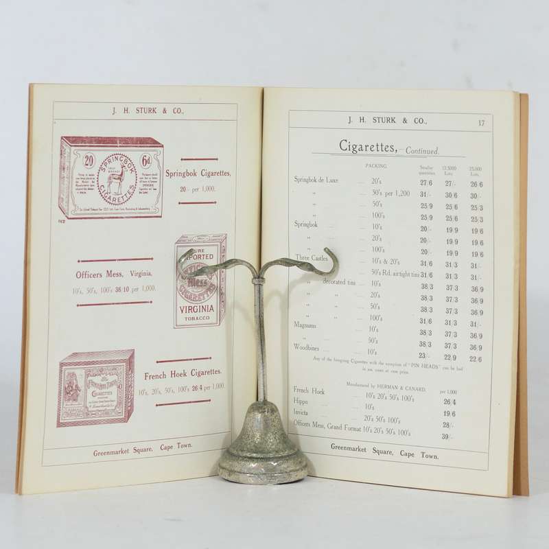 Wholesale Price List of Tobaccos, Cigars, Cigarettes, Snuff, etc - Sturk, J H