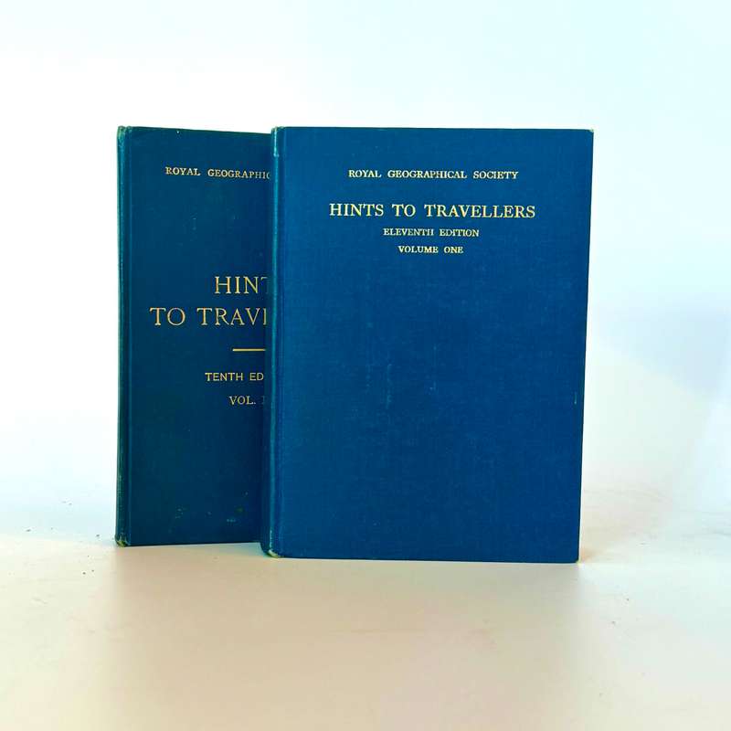 Hints to Travellers. (2 vols) - Reeves, E A