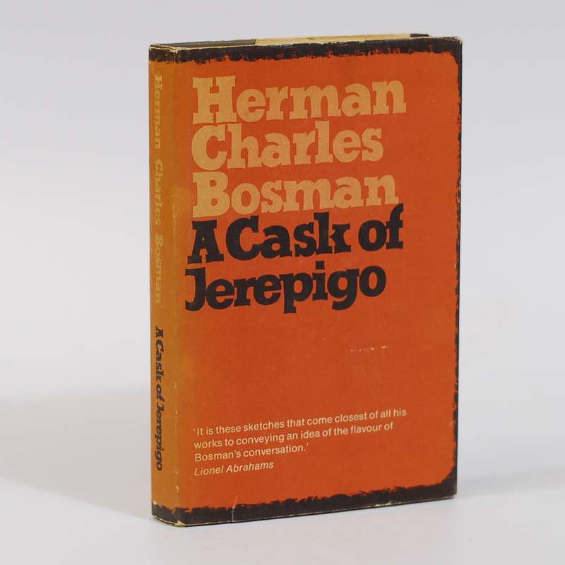 A Cask of Jerepigo - Bosman, Herman Charles