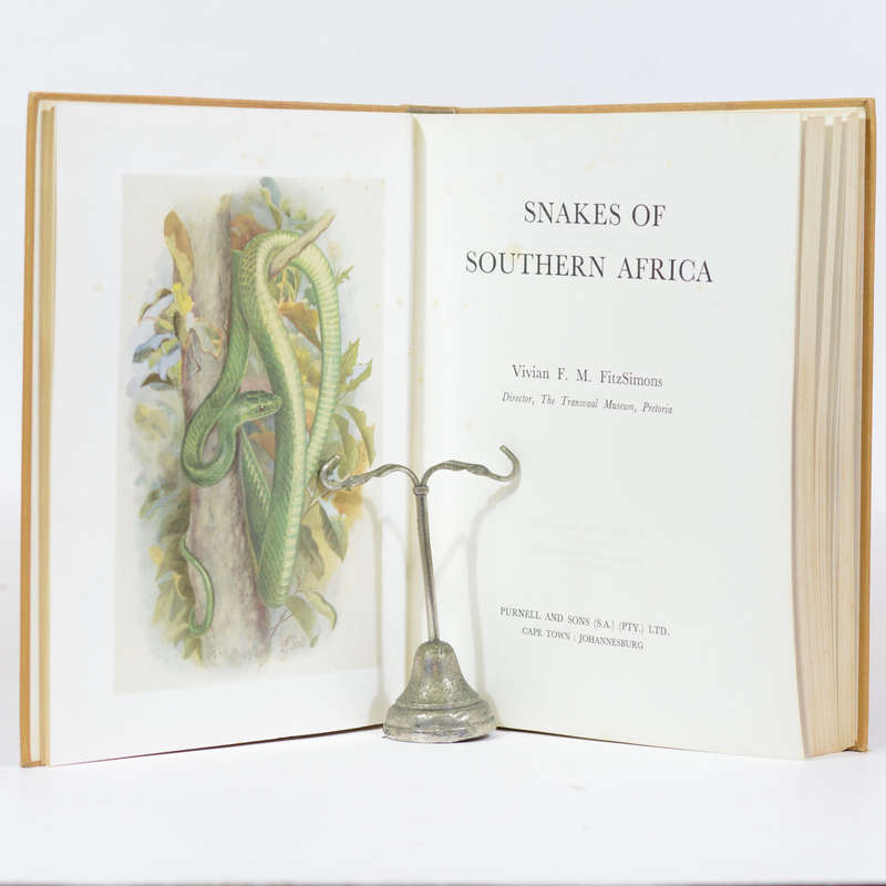 Snakes of Southern African - FitzSimons, Vivian F M