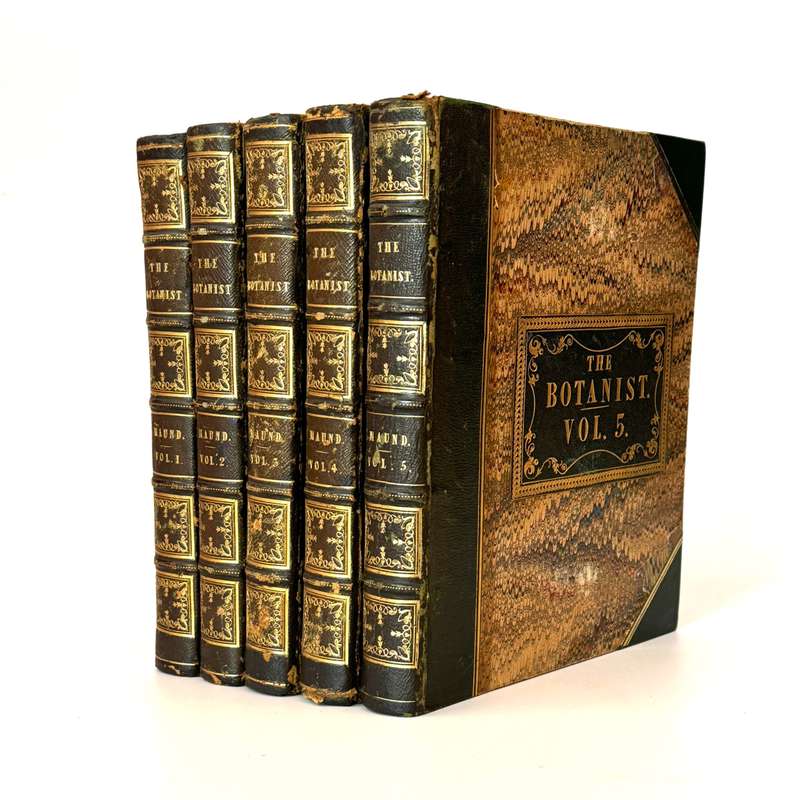 The Botanist; Containing Accurately Coloured Figures, of Tender and Hardy Ornamental Plants; with...