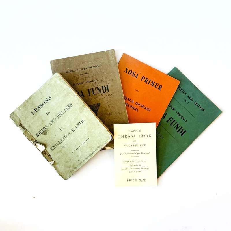 Xhosa Early Primers/Readers. 4 booklets - None identified