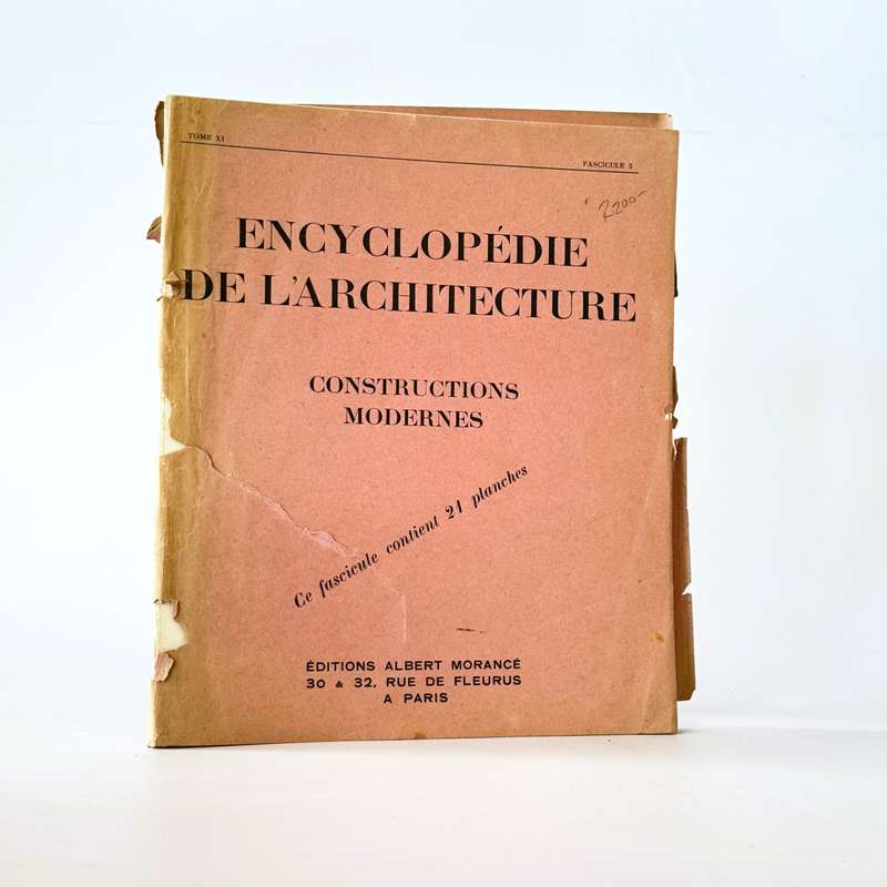 Encyclopedie de l'architecture: Constructions Modernes - Morance, Albert Marcel