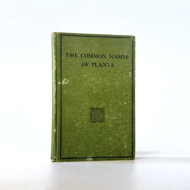 Dictionary of the Common Names of Plants. - Marloth, Rudolf