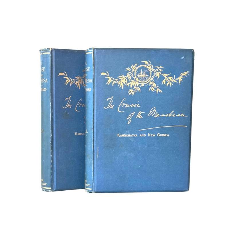 Cruise of The Marchesa to Kamschatka & New Guinea. (2 Vols). - Guillemard, F H H