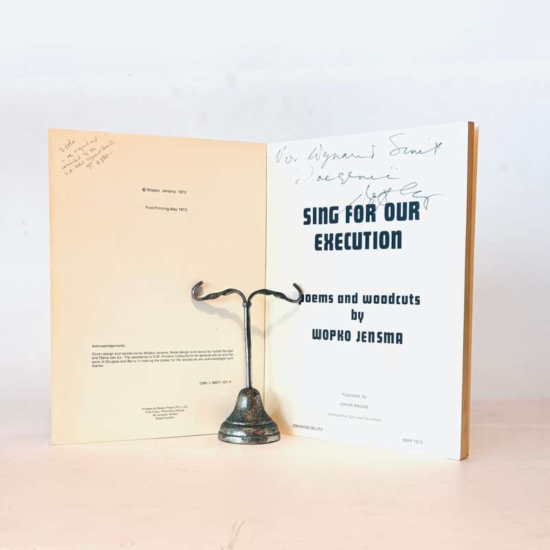 Sing For Our Execution (1973) (Signed); Where White is the Colour Where Black is the Number (1974...