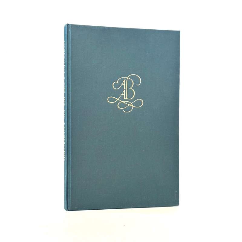 Van Der Bijl. 1667-1967.  Geslagsregister / Genealogy - Van der Bijl, J