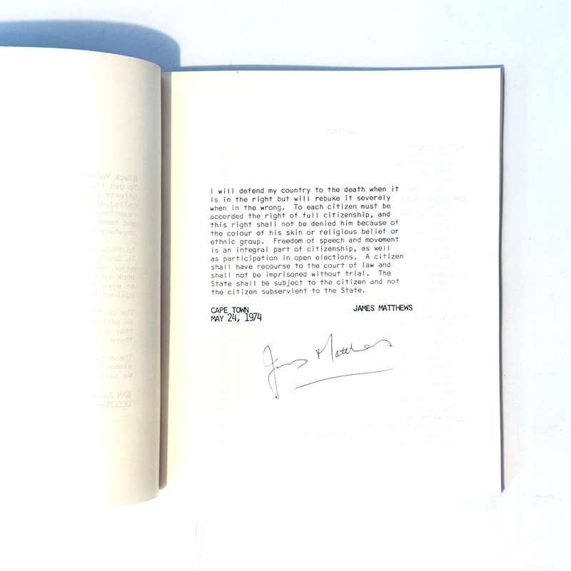 Black Voices Shout! An Anthology of Poetry (Signed) - Matthews, James (Ed)