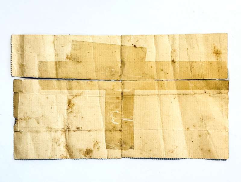 Hut Tax Receipt - None identified