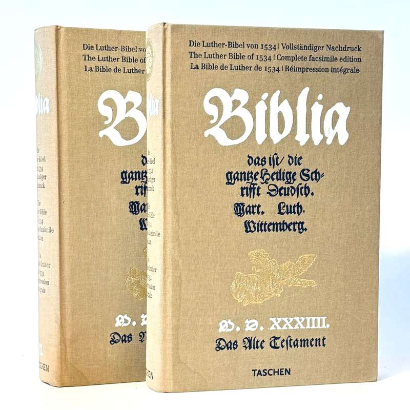 Biblia. Die Luther-Bibel von 1534. Vollstandiger Nachdruck. The Luther Bible of 1534. Facsimile E...