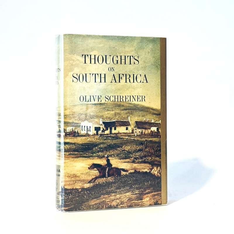 Thoughts on South Africa. - Schreiner, Olive