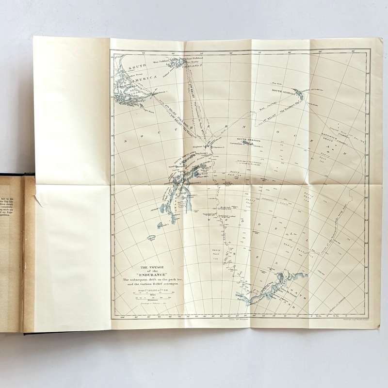 South. The Story of Shackleton's Last Expedition 1914-1917.  A scarce first edition. - Shackleton...