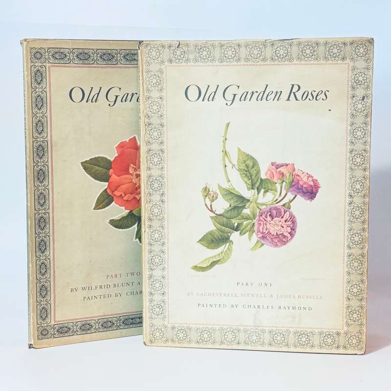 Old Garden Roses. 2 volumes - Sitwell, Sacheverell & Russell, James