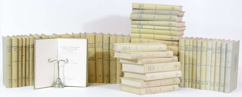 A Complete Set of the Van Riebeeck Society First Series. 50 Volumes - Various