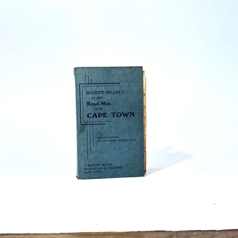 Maskew Miller's 100 Mile Road Map from Cape Town -