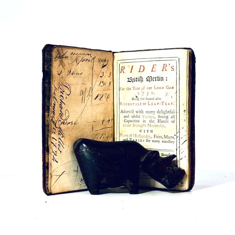 Rider's British Merlin:For the Year of our Lord God 1750. Being the Second after Bissextile or Le...