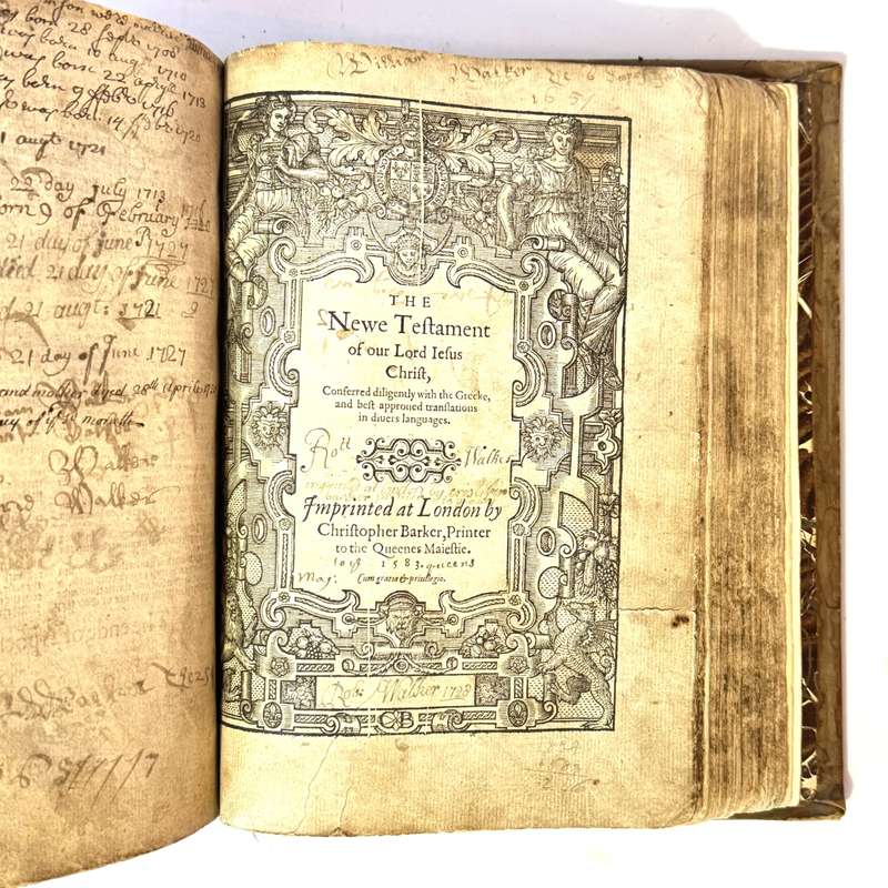 Geneva (Breeches) Bible including the Apocrypha, Old and New Testaments -