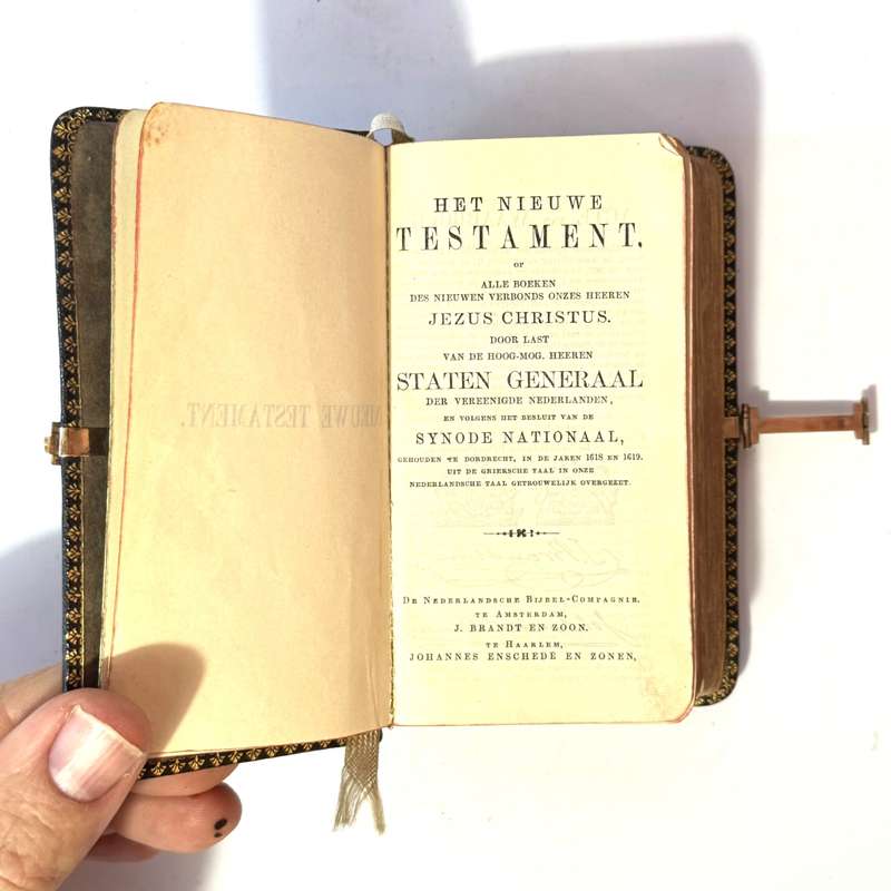 Het Nieuwe Testament of Alle Boeken des Nieuwen Verbonds Onzes Heeren Jezus Christus -