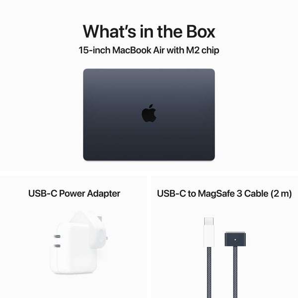 MacBook Air 15-inch | Apple M2 | 512GB - Midnight
