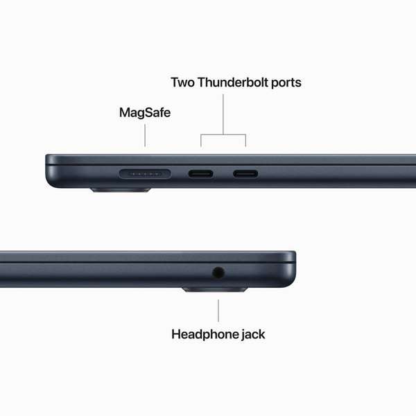 MacBook Air 15-inch | Apple M2 | 512GB - Midnight