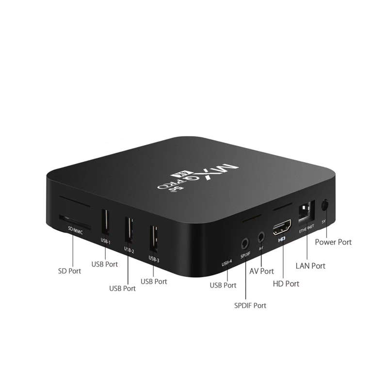 MXQ Pro 5G Android 12.1 TV Box