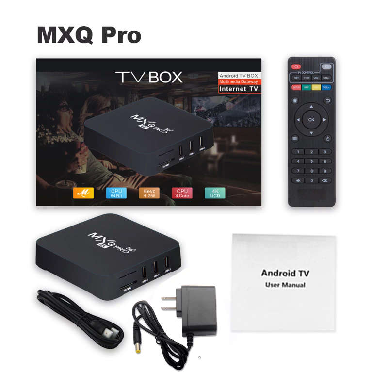 MXQ Pro 5G Android 12.1 TV Box