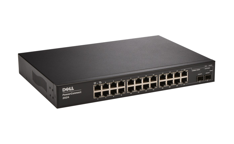 Refurbished Dell 2824/2724 Powerconnect Switch