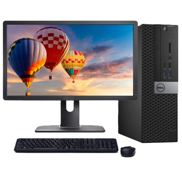 Refurbished Dell 7040 Optiplex Desktop  Intel Core i5-6th Gen 16GB Memory 256GB SSD + 23" Monitor...