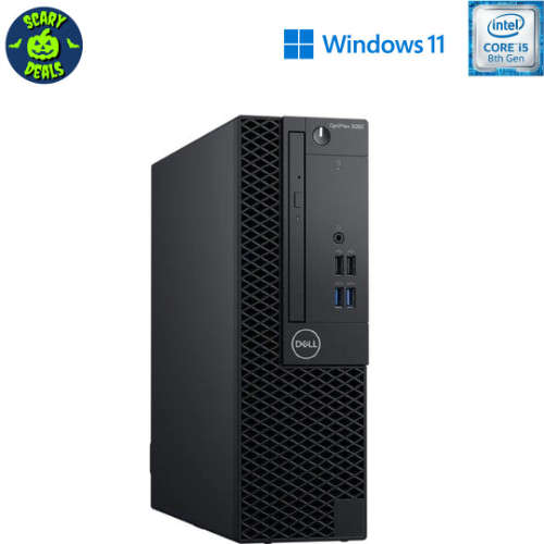 Refurbished Dell optiplex 3060 core i5 8th gen 8gb ram 256 ssd SFF