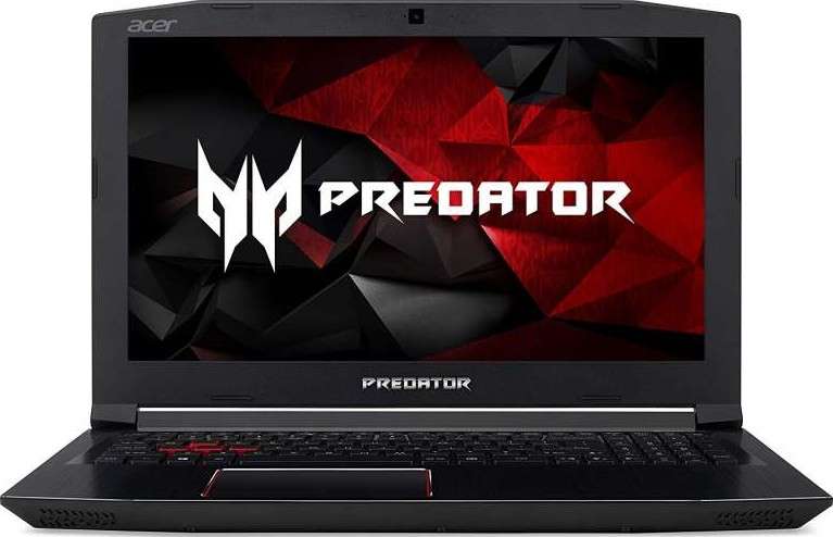 Acer Predator Helios 300  15" Gaming Laptop | Intel Core i7-7700HQ | 16GB RAM | 2TB HDD + 256G...